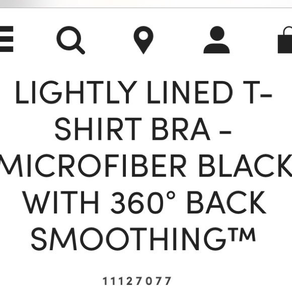 TORRID Curve Body Black Lightly Lined T-shirt Bra Size 50B - Picture 15 of 16